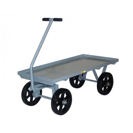 LITTLE GIANT Heavy-Duty Wagon Truck, 3500 lbs Cap, 12" Mold-On Rubber, 30" x 60" CH306012MR